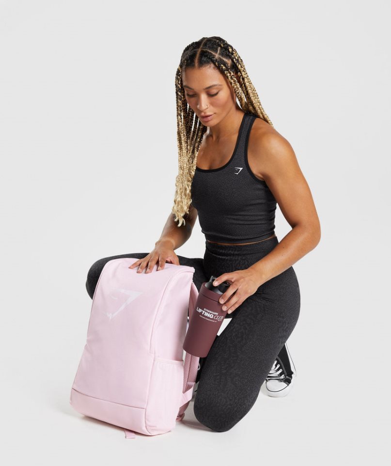 Gymshark Sharkhead Backpacks Pink | CA 65103N